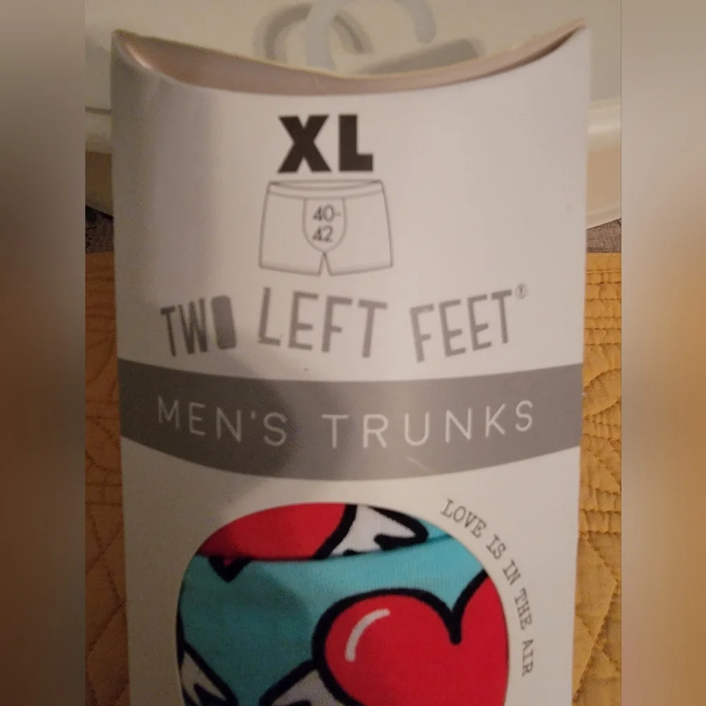Two Left Feet Men's Heart's Boxers